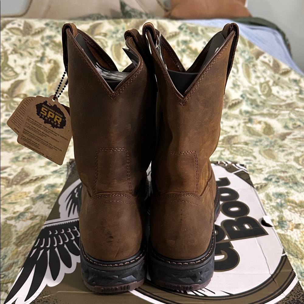 Georgia Boot Men's size 13M Carbo-Tec LT Pull-On Boot with Box - Picture 4 of 6